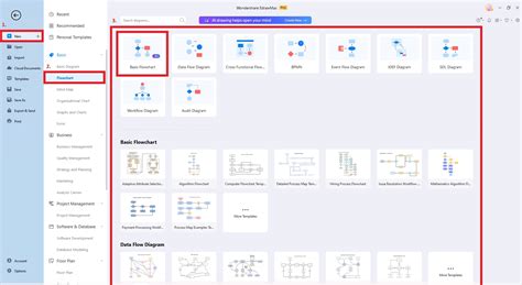 can you create a flowchart in onenote