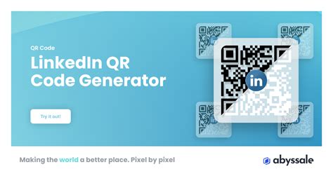 can you create a qr code for linkedin