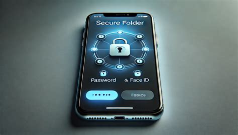 can you create a secure folder on iphone