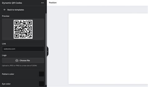 can you create dynamic qr codes in canva