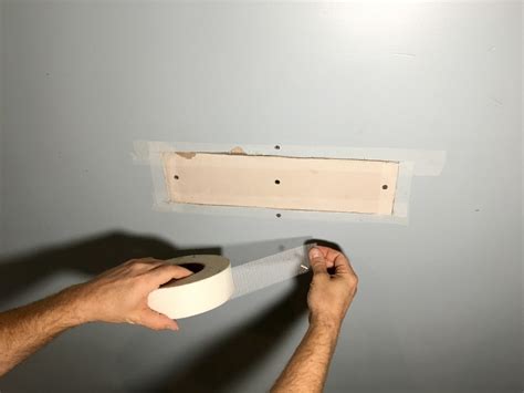 can you cut drywall patches