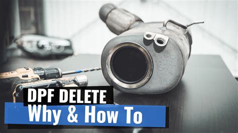 can you delete a dpf filter