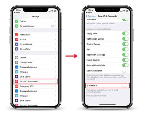 can you delete iphone data remotely