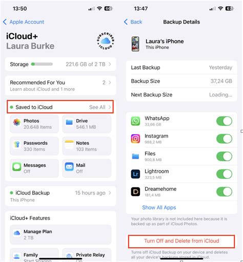 can you delete stuff from your icloud storage
