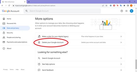 can you delete your google data