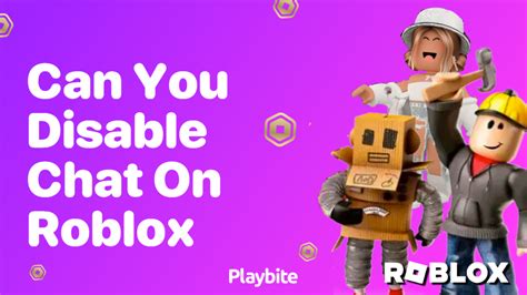 can you disable the chat feature on roblox