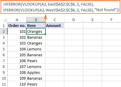 can you do a vlookup across multiple spreadsheets