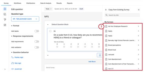 can you duplicate a survey in qualtrics