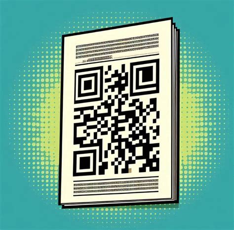 can you embed a pdf in a qr code