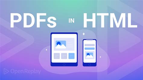 can you embed a pdf in a web page