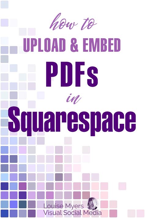can you embed a pdf in squarespace