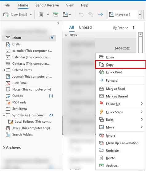 can you export emails from excel to outlook
