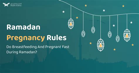 can you fast ramadan when pregnant