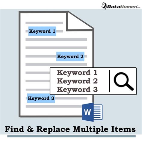 can you find and replace in multiple word documents