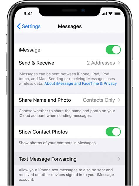 can you forward text messages to another iphone