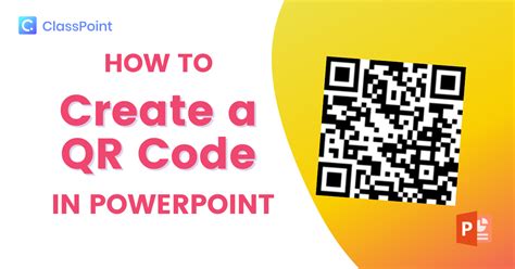 can you generate qr codes in powerpoint