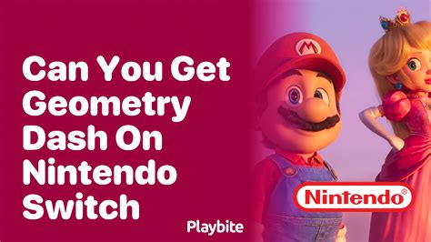 can you get geometry dash on switch