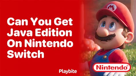 can you get java on nintendo switch