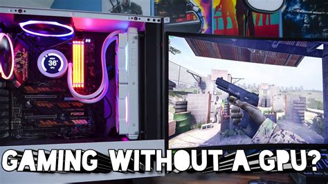 can you have a computer without a graphics card