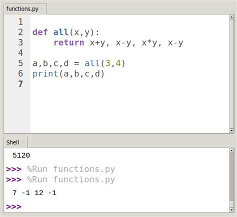 can you have multiple return statements in a function python