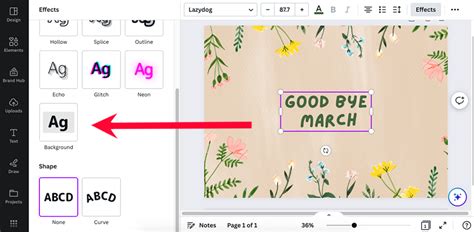 can you highlight text in canva docs