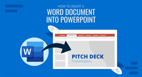 can you insert a word document into google slides