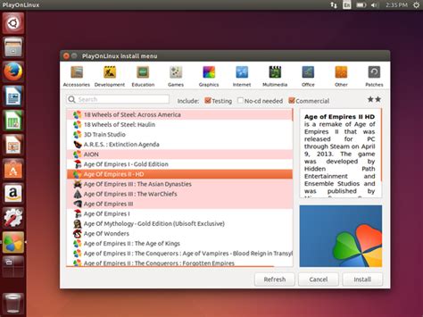 can you install windows programs on linux
