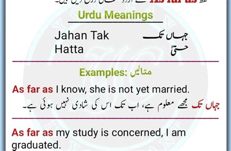 can you know me meaning in urdu
