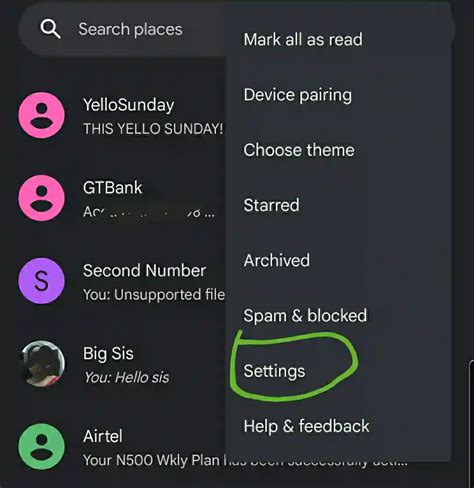 can you like a text on android phone