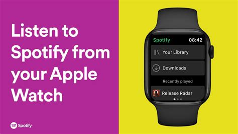 can you listen to spotify with apple watch without phone