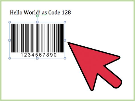 can you make a barcode in word