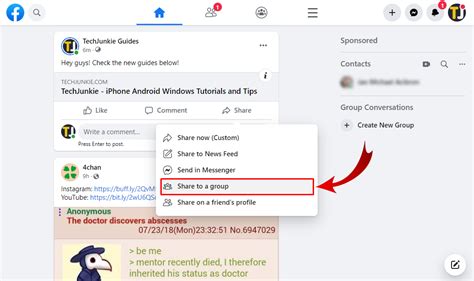 can you make a post shareable in a private group on facebook