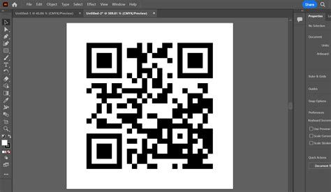 can you make a qr code in illustrator