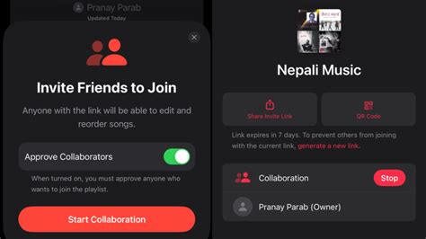 can you make a shared playlist between spotify and apple music