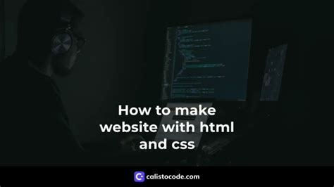 can you make a website with just html and css