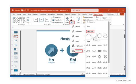 can you make curved text in powerpoint