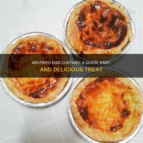 can you make egg custard in an air fryer