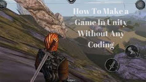 can you make games in unity without coding