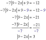 can you multiply into absolute value