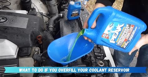 can you overflow coolant