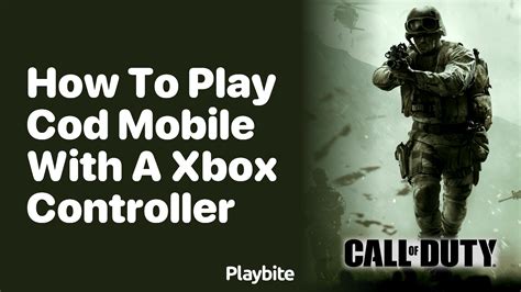 can you play cod mobile with a xbox one controller