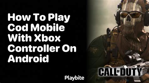 can you play cod mobile with xbox controller