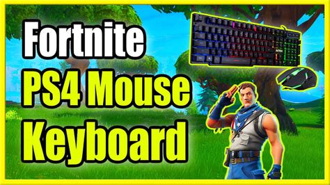 can you play games with mouse and keyboard on ps4