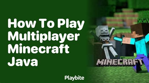 can you play multiplayer on minecraft java