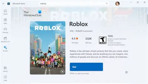 can you play roblox on microsoft store