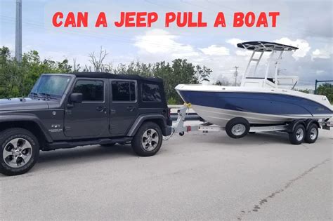 can you pull a boat with an suv