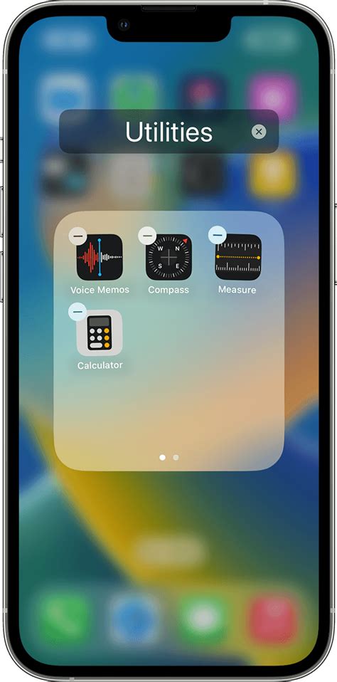 can you put a folder inside a folder on iphone