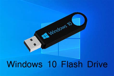 can you put windows 10 on a flash drive