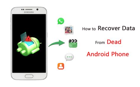 can you recover data from a dead android phone