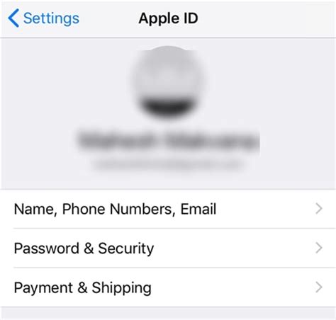 can you remove a phone number from an apple id